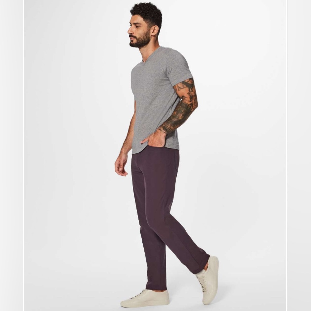 Lululemon ABC Pants Classic Pelt Plum Purple 34